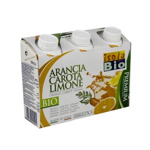 Zumo Naranja-Zanahoria-Limón BIO, 3x200ml