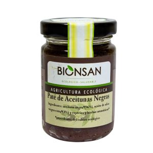 Paté Olivas Negras BIO, 140g