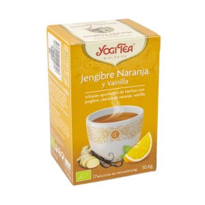 Infusión Jengibre-Naranja-Vainilla BIO, 17 bolsas