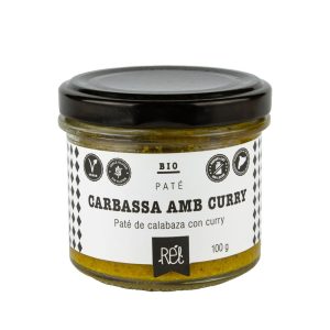 Paté Vegetal Carabassa-Curry BIO, 100g