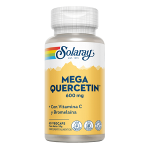 MEGA QUERCITIN 600 MG 60 CAP. VEGETALES. SOLARAY