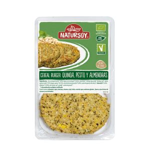 Hamburguesa Vegetal Cereals-Quinoa-Pesto BIO, 200g