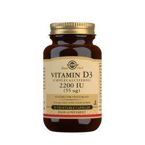 Vitamina D3 2200 UI, 50 VCáps.