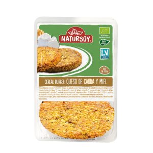 Hamburguesa Vegetal Formatge Cabra-Mel BIO, 200g