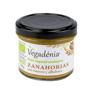 Paté Zanahorias-Nueces-Albahaca BIO, 110g