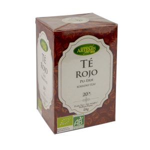 Té Rojo Pu-Erh BIO, 20 bolsas