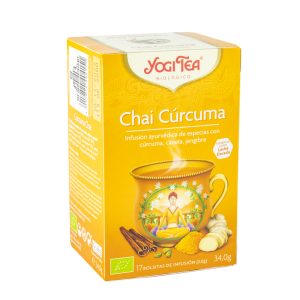 Infusió Chai Cúrcuma BIO, 17 bosses