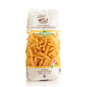 Espirales-Fusilli Trigo BIO, 500g