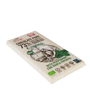 Chocolate Negro 73% Menta BIO, 100g