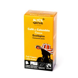 Càpsules Cafè Colòmbia Cauca BIO, 10x5g