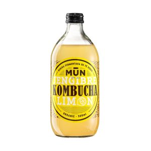 Kombucha Jengibre Limón BIO, 500ml