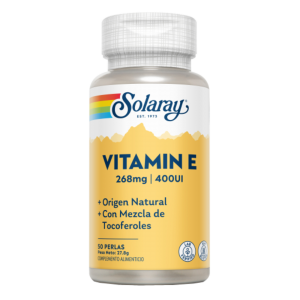 Vitamina E 400 UI-50 Perles. Sense Gluten.