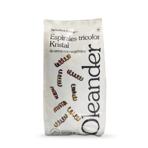 Espirals Tricolor Kristal Arròs BIO, 500g