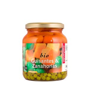 Guisantes-Zanahorias BIO, 350G