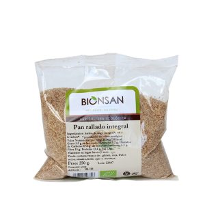 Pan Rallado Integral BIO, 250g