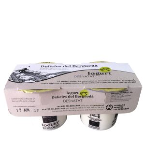 Iogurt Desnatat BIO, 2x125g