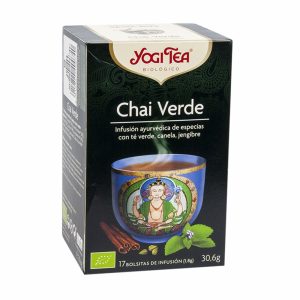 Té Verde Chai BIO, 17 bolsas