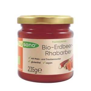 Melmelada Maduixa-Ruibarbre BIO Sense Fructosa, 235g