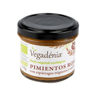 Paté Pimientos Rojos-Trigueros-Nueces BIO, 110g