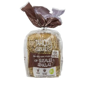 Pan Molde Integral Cereales-Semillas BIO, 400g