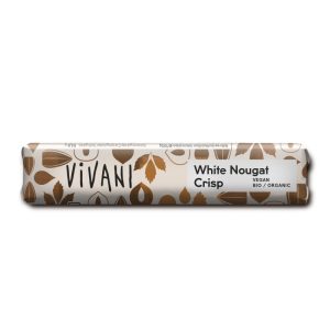 CHOCO VEG BLANCO PRALINE AVELLANAS 80G ICHOC