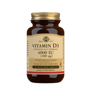 Vitamina D3 4000 UI Colecalciferol, 120 VCáps.