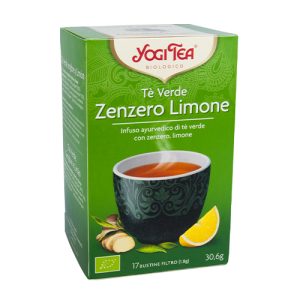 Té Verde Jengibre-Limón BIO, 17 bolsas