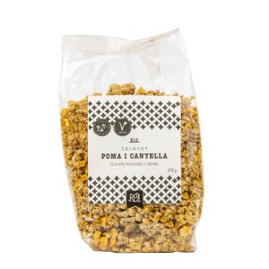 Granola Crunchy Manzana y Canela BIO, 375g