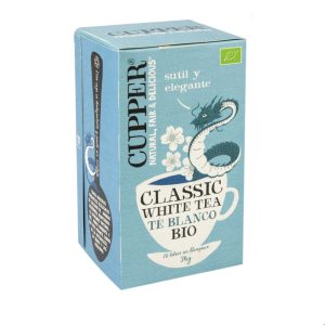 Té Blanco Clásico BIO, 20 bolsas